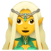 🧝‍♀️ woman elf display on Apple